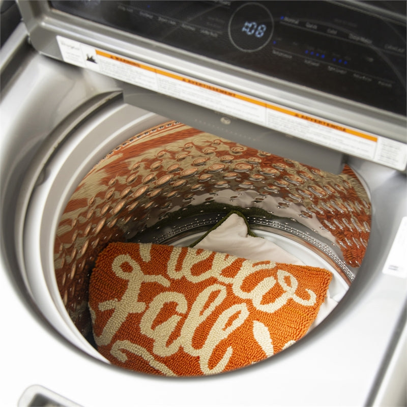 Hooked Pillow 18"x18" Hello Fall,4p21168