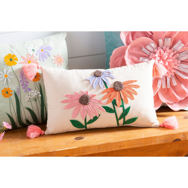 Wildflower Lumbar Pillow,4p303260