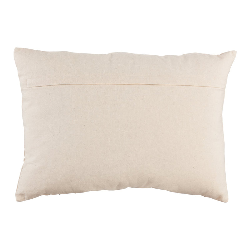 Floral Embroidered Decorative Lumbar Pillow,4p34004