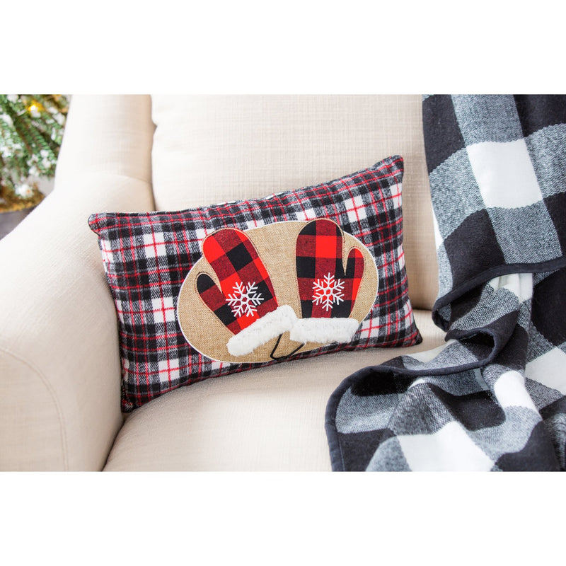 Cozy Mittens Lumbar Pillow,4p55009