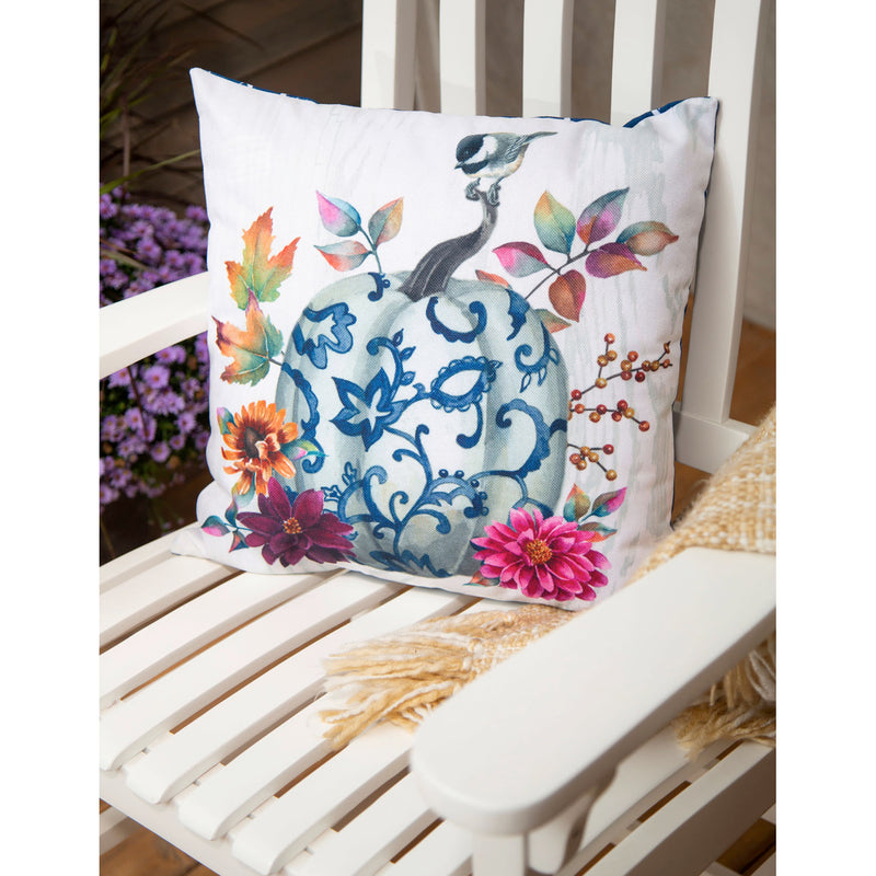 Chinoiserie Pumpkins Interchangeable Pillow Cover,4plc402