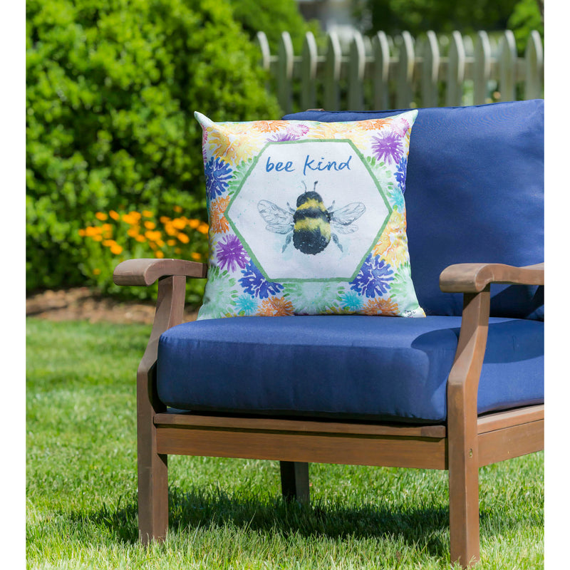 Bee Sweet Bee Kind Interchangeable Pillow Cover,4plc437