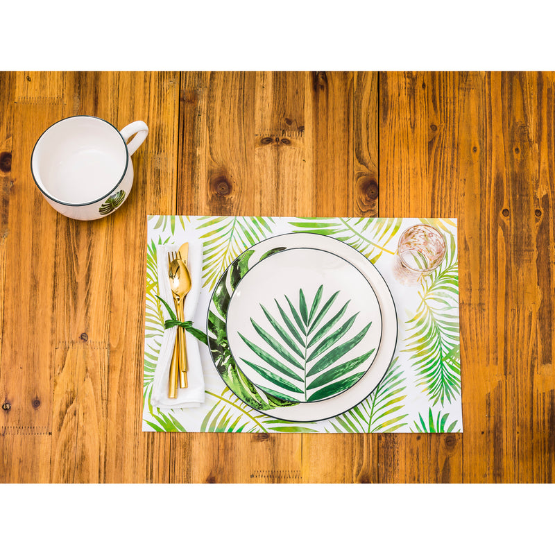 Paper Cloth Placemat, 20 Count, Oasis,4pp004