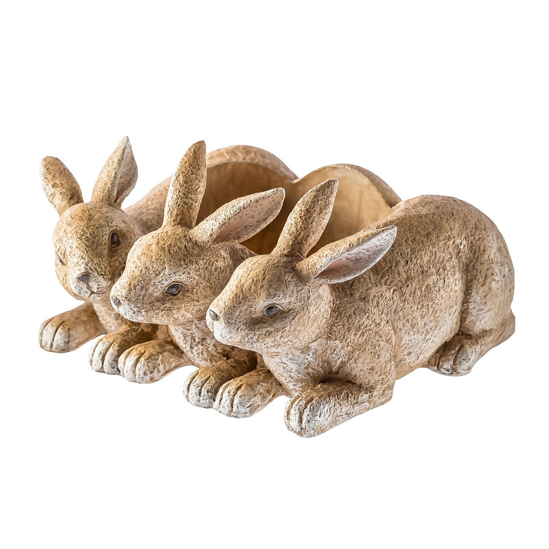 Bunny Triplets Planter,50951