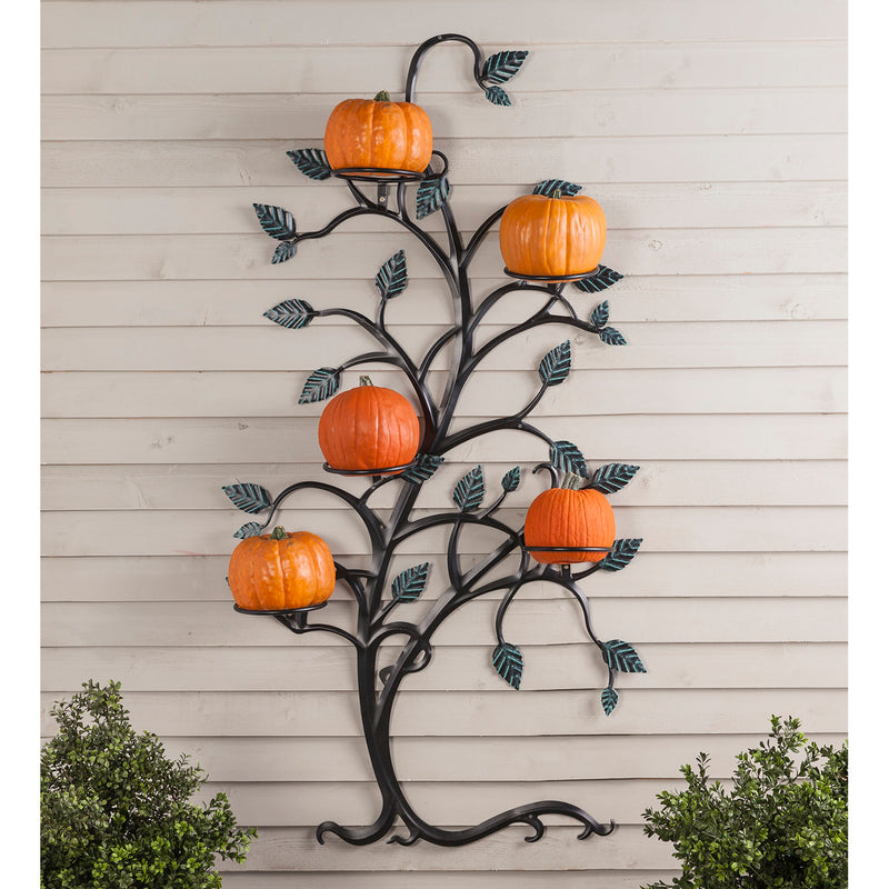 Hanging Tree Trellis with Pot Holders, 71.25"x37.5"x9"inches
