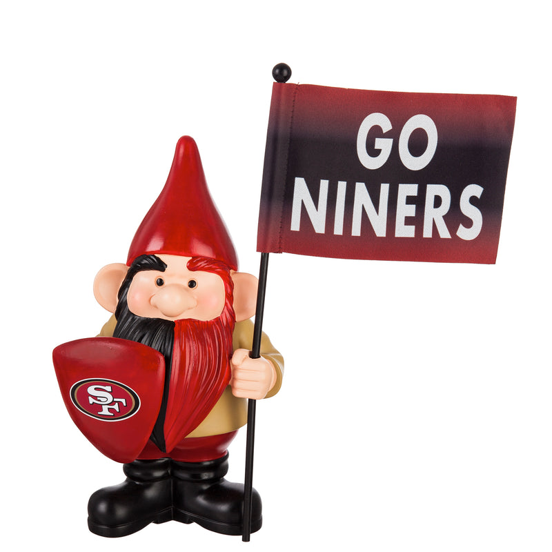 San Francisco 49ers, Flag Holder Gnome,543826fhg