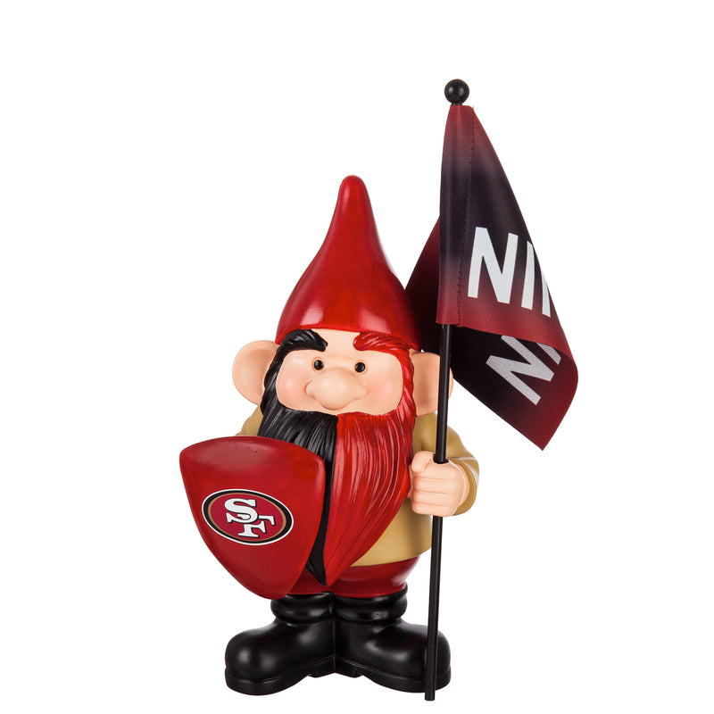 San Francisco 49ers, Flag Holder Gnome,543826fhg