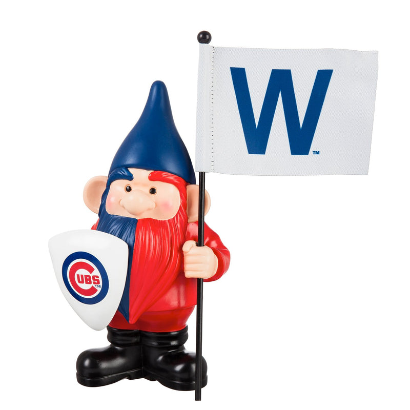 Chicago Cubs, Flag Holder Gnome,544204fhg