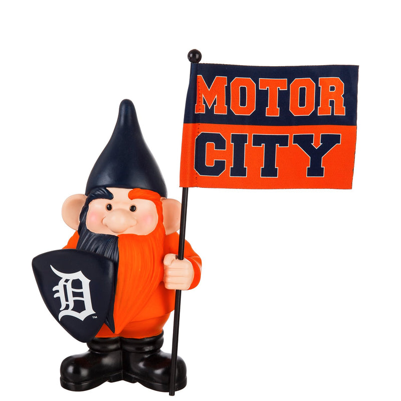 Detroit Tigers, Flag Holder Gnome,544209fhg