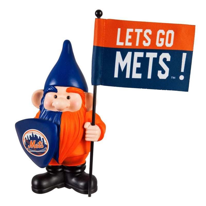 New York Mets, Flag Holder Gnome,544217fhg