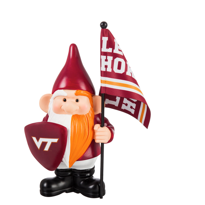 Virginia Tech, Flag Holder Gnome,54903fhg