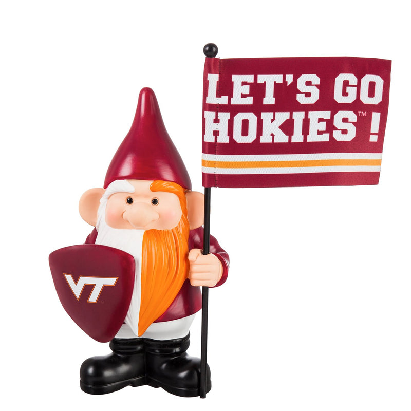 Virginia Tech, Flag Holder Gnome,54903fhg