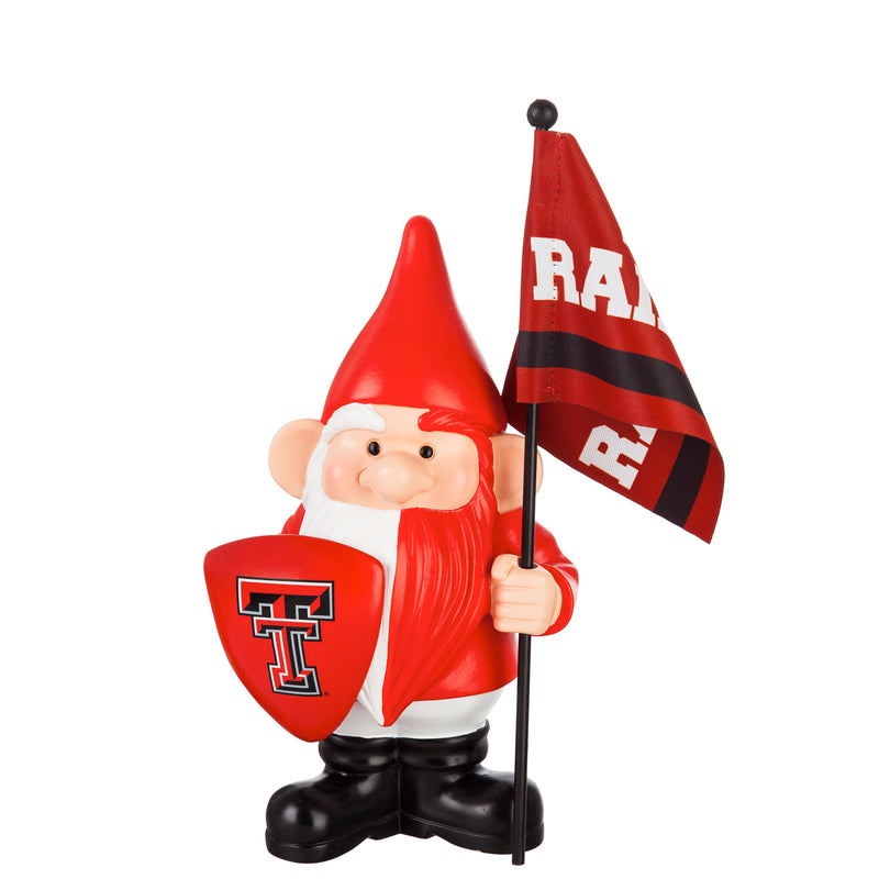 Texas Tech University, Flag Holder Gnome,54963fhg