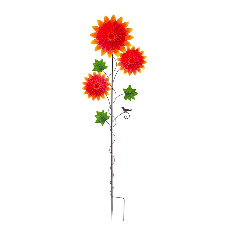 Chrysanthemum Garden Metal Stake,55293