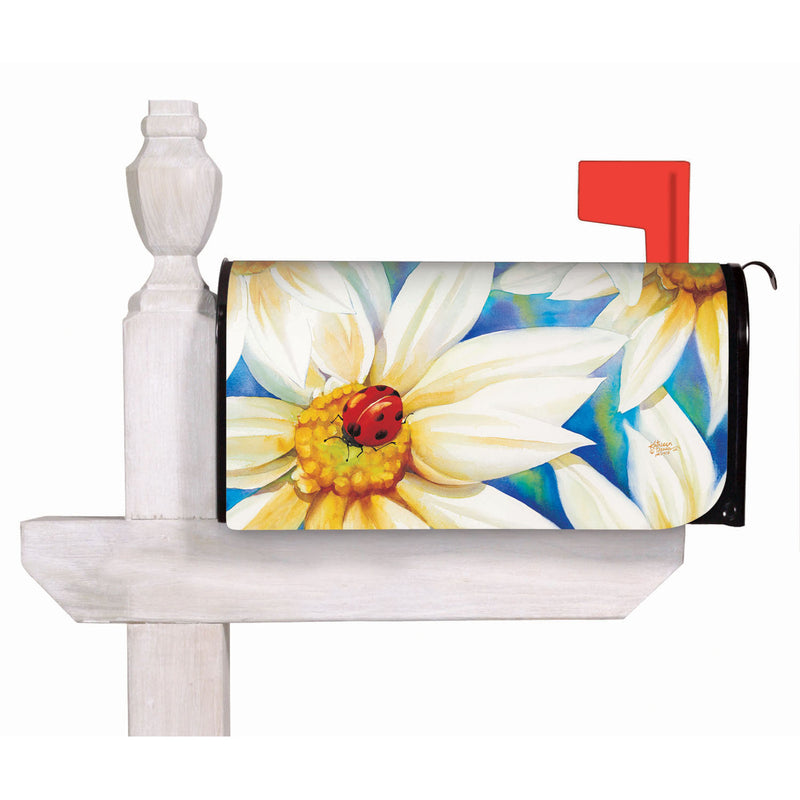Morning Daisies Mailbox Cover,18"x0.1"x20.5"inches