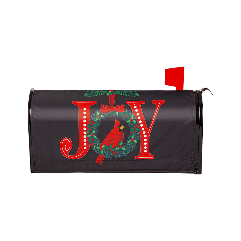 Joy to the World Wreath Mailbox Cover,56870