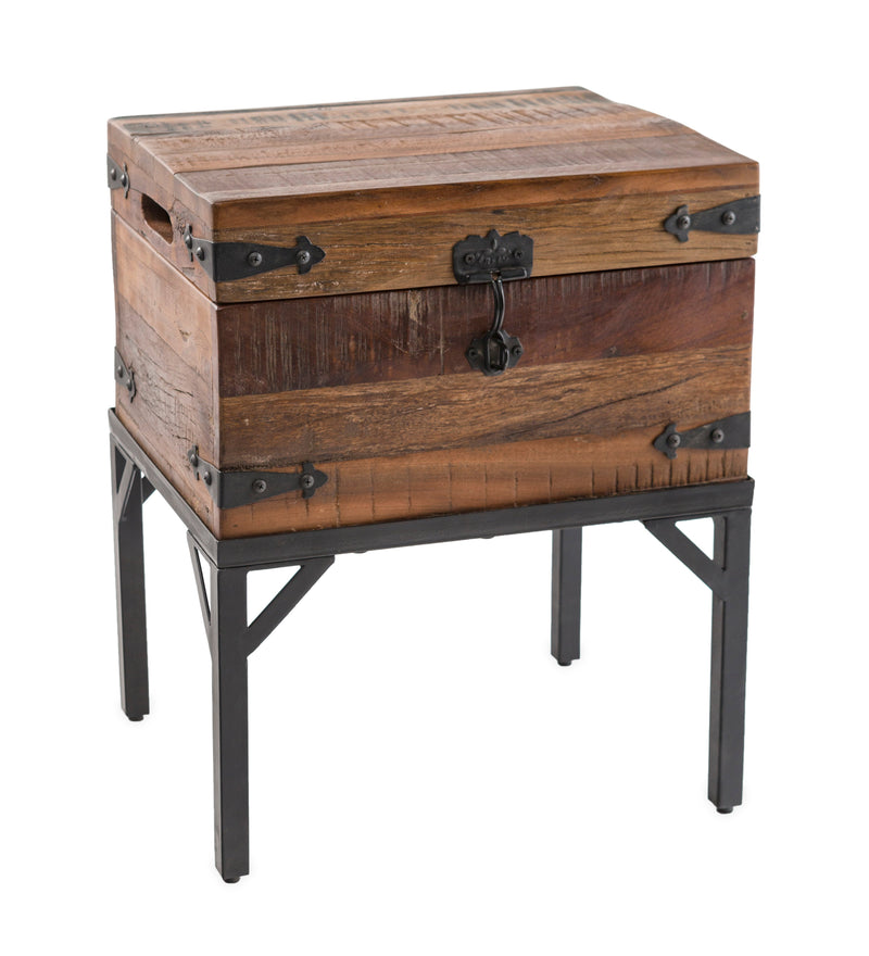 Allegheny Reclaimed Wood Storage Trunk Table,59n74