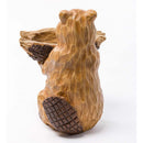 Carved Resin Beaver Birdbath,59p39