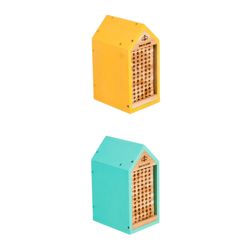 Evergreen 10"H Bee Habitat with Trays, 5'' x 6.4'' x 10.1'' inches.