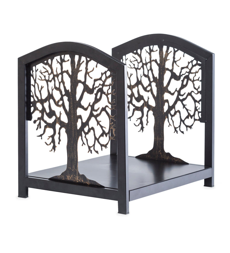 Metal Tree of Life Firewood Log Holder,66h27