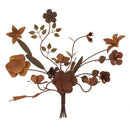 Flower Bunch Wall Decor with Candle Holder,6awd217