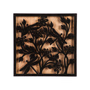 Metal and Wood Wall Decor Dragonfly, 18"x1.5"x18"inches