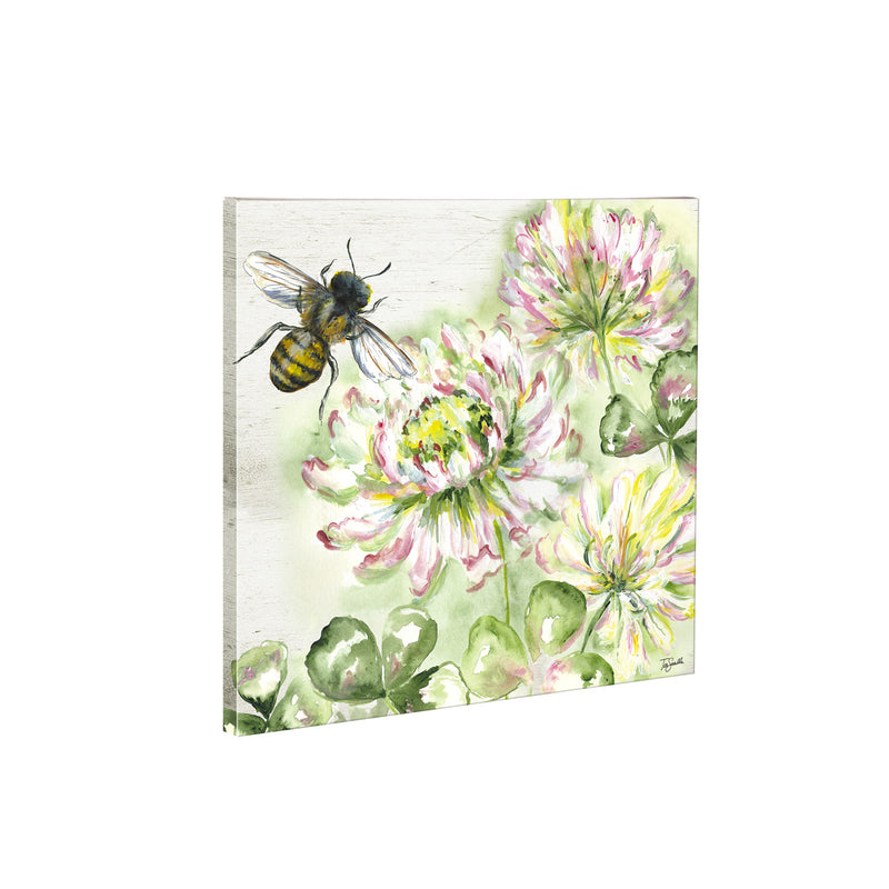 Honey Bee Indoor Wall Canvas, 30"x30",6c6025