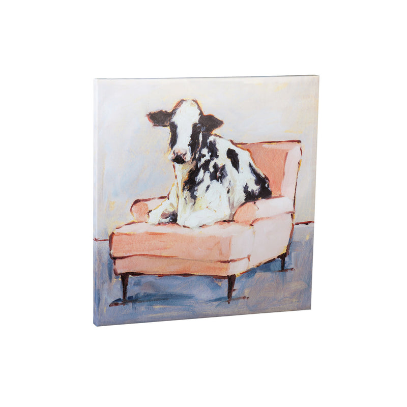 "Moo-ving In" Canvas 30"x30",6c86005