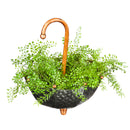 Metal Umbrella Hanging Planters Set of 2,6m595