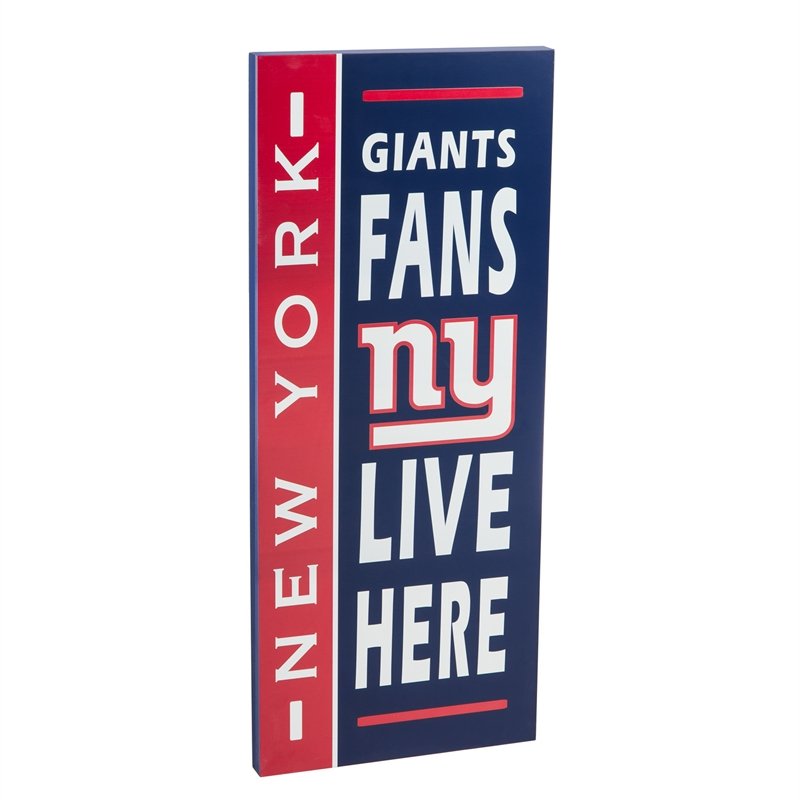 New York Giants, Fan Sign,6w3820fan