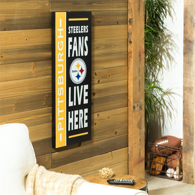 Pittsburgh Steelers, Fan Sign,6w3824fan