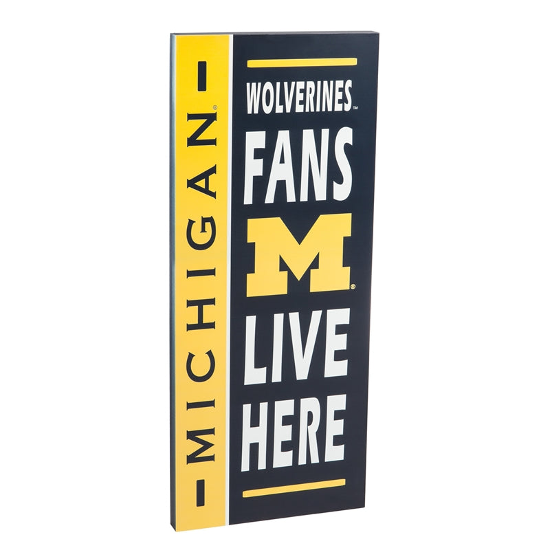 University Of Michigan, Fan Sign,6w920fan