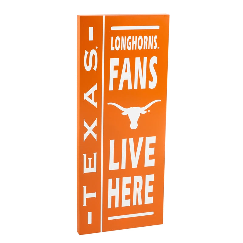 Team Sports America University of Texas, Fan Sign, 12.5'' x 1.25'' x 28'' inches