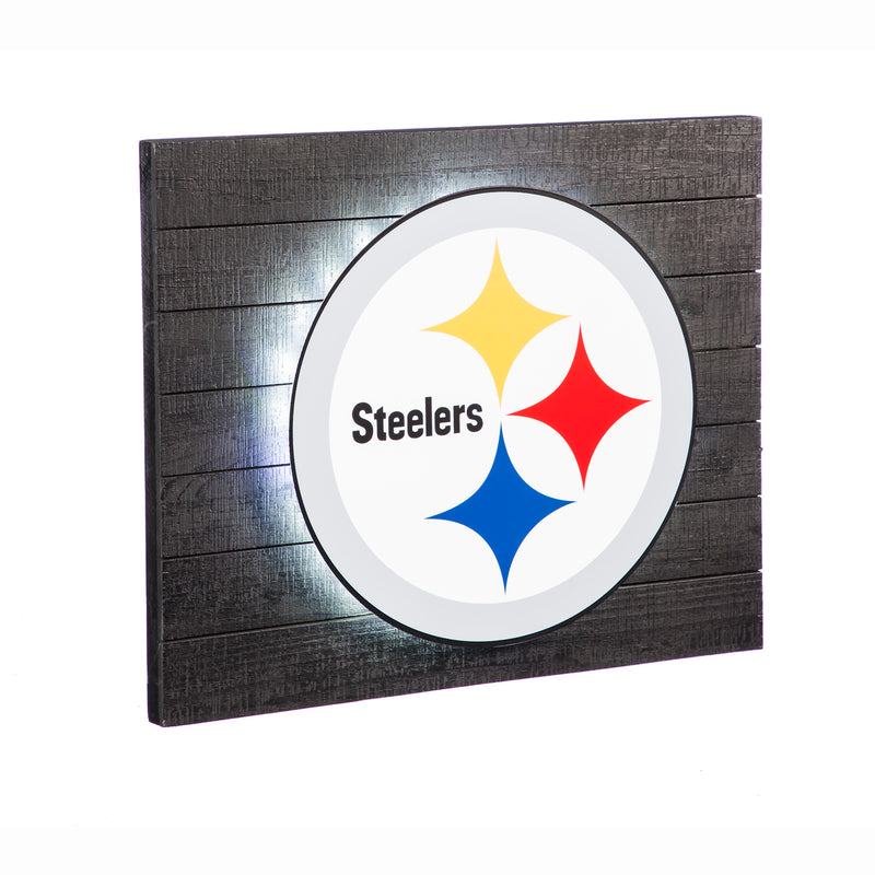 Lit Wall Décor, Pittsburgh Steelers,6wlt3824