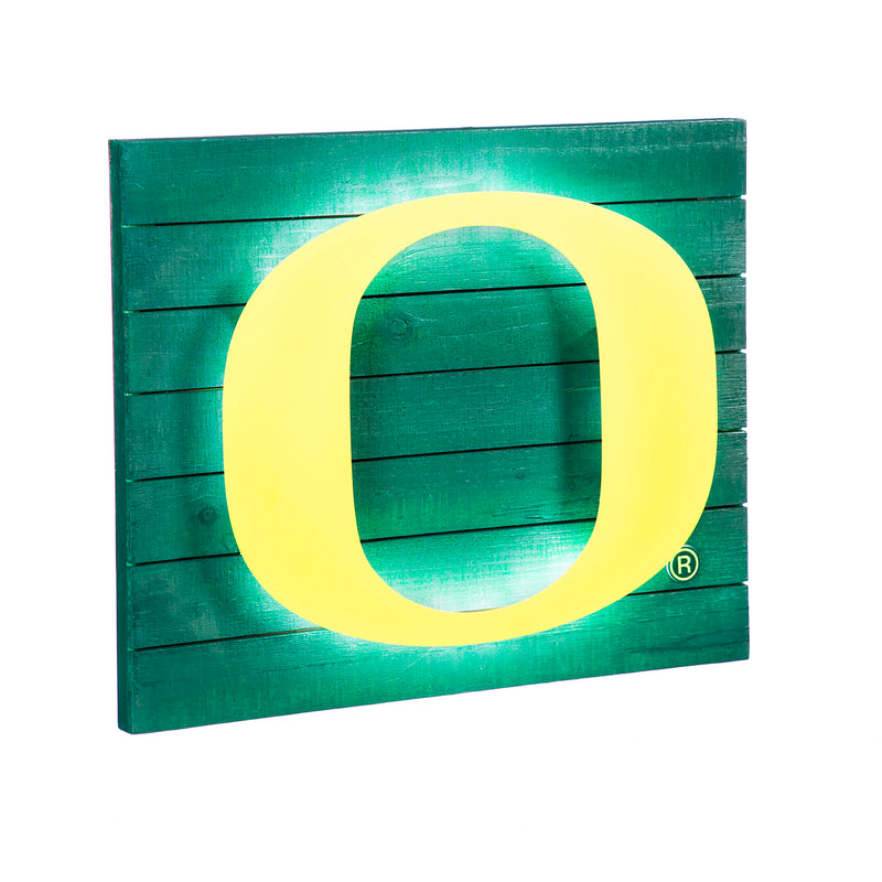 Lit Wall Decor, University of Oregon,6wlt986
