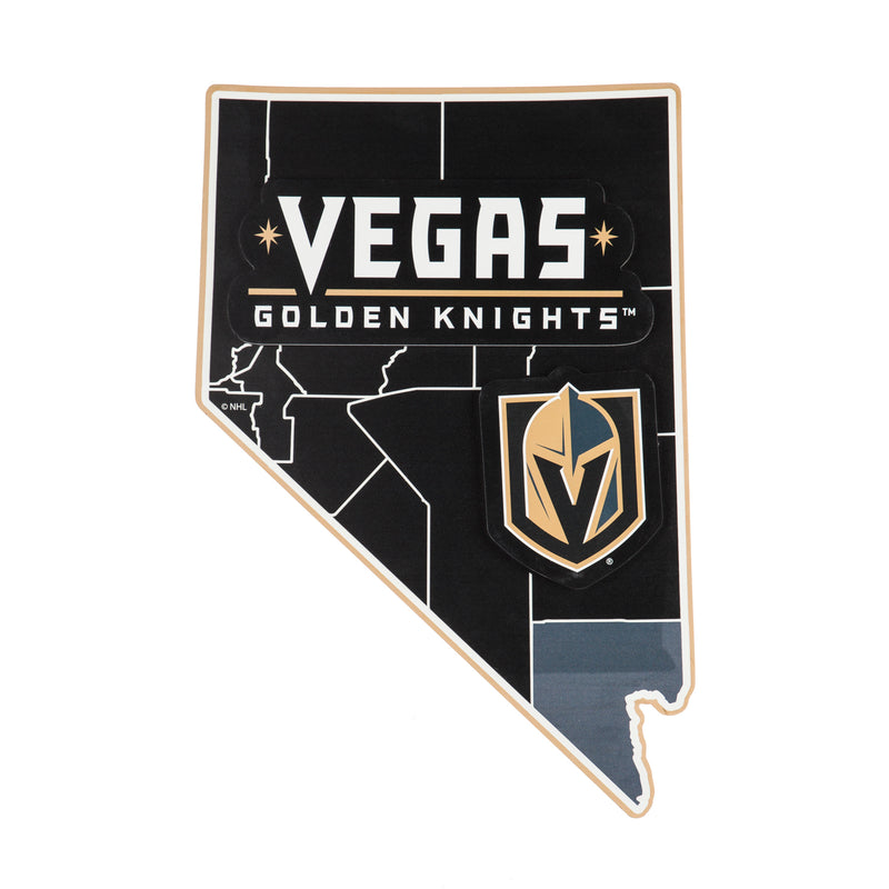 State Shape Wall Décor, Vegas Golden Knights