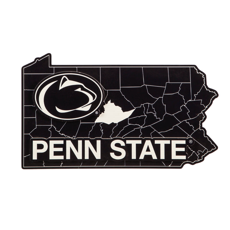 State Shaped Wall Decor, Penn State,6ws922