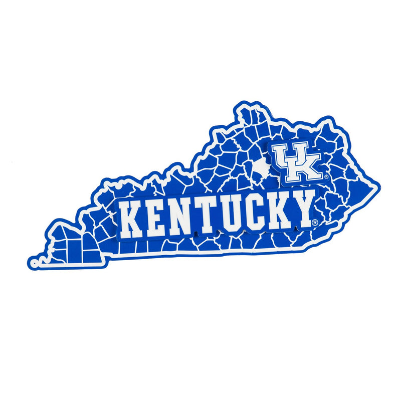 State Shape Wall Décor,, University of Kentucky,6ws944