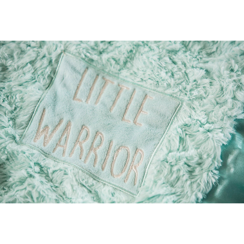 30" Little Warrior Blanket, 30"x0.39"x30"inches