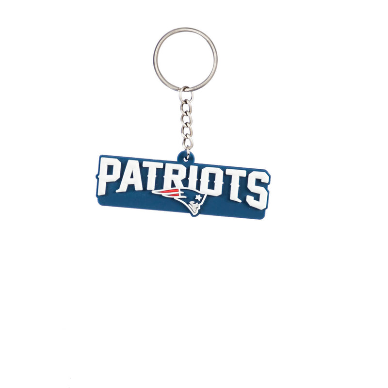 New England Patriots, Rubber Keychain,7key3818