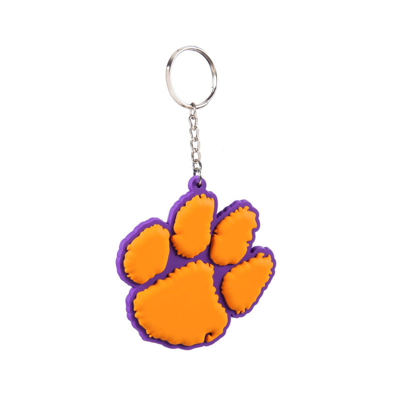 Clemson University, Rubber Keychain,7key912