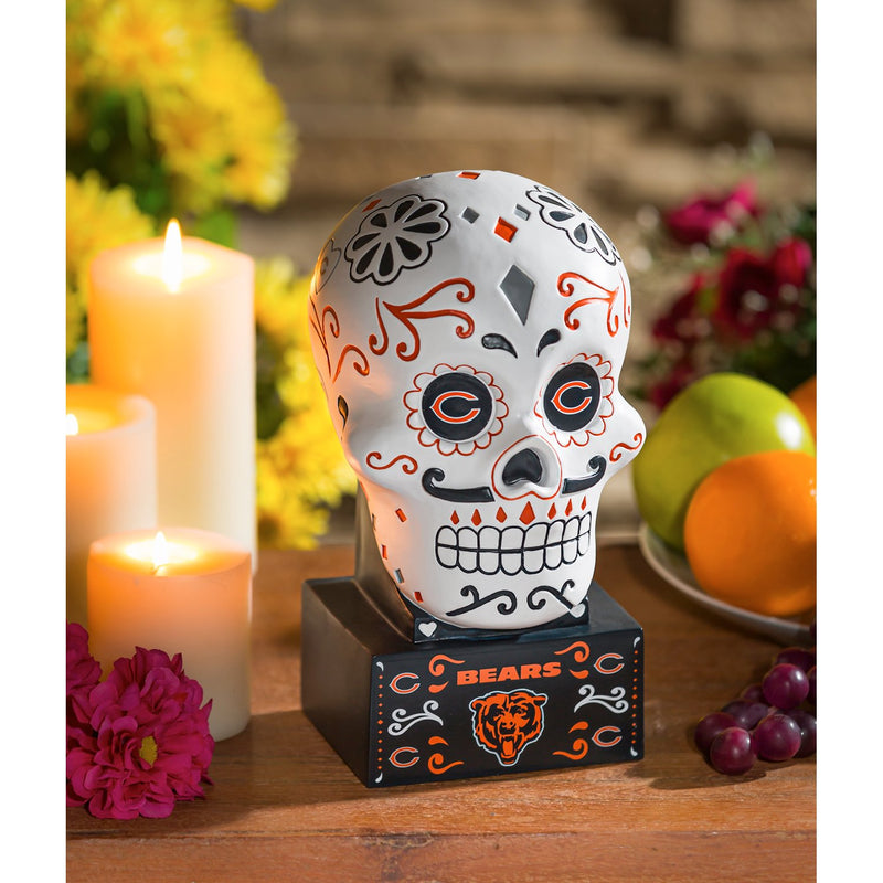 Chicago Bears, Sugar Skull Statue,843805sk