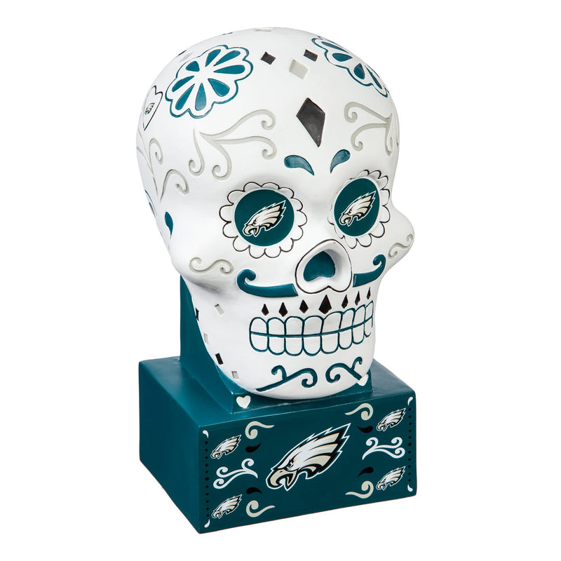 Philadelphia Eagles, Sugar Skull Statue,843823sk