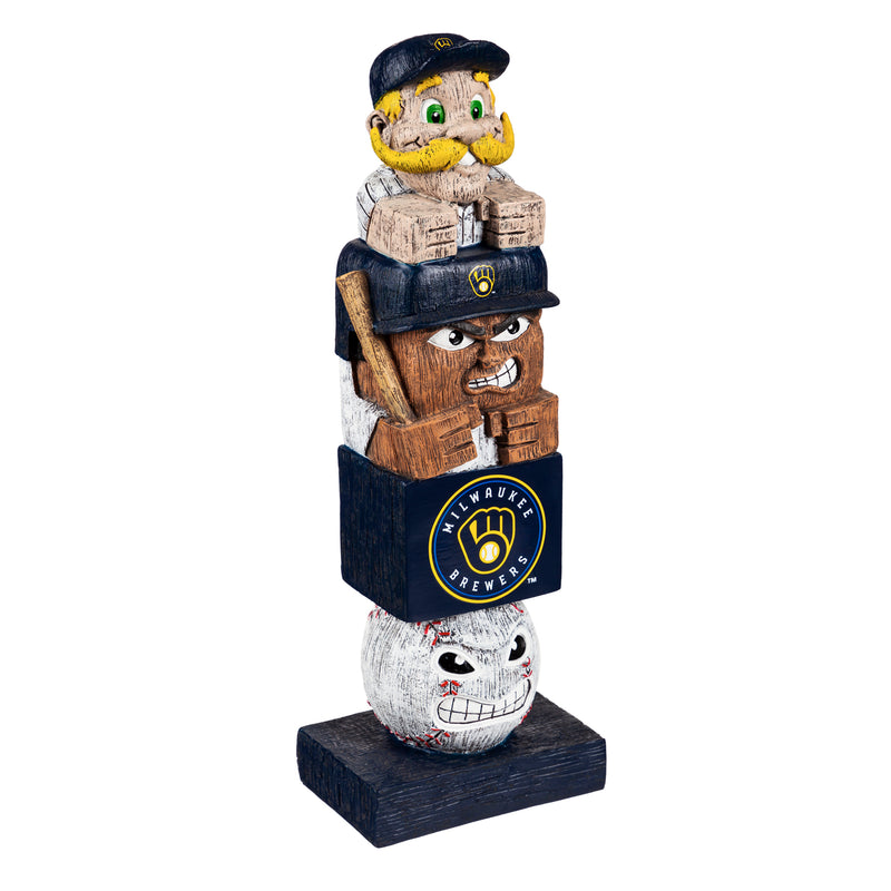 Team Garden Statue, Milwaukee Brewers, 5.5"x4"x16"inches