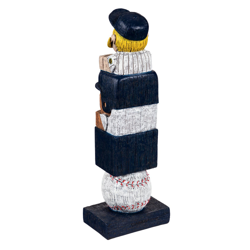 Team Garden Statue, Milwaukee Brewers, 5.5"x4"x16"inches