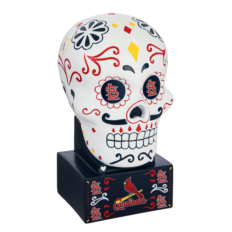 St Louis Cardinals, Sugar Skull Statue,844225sk