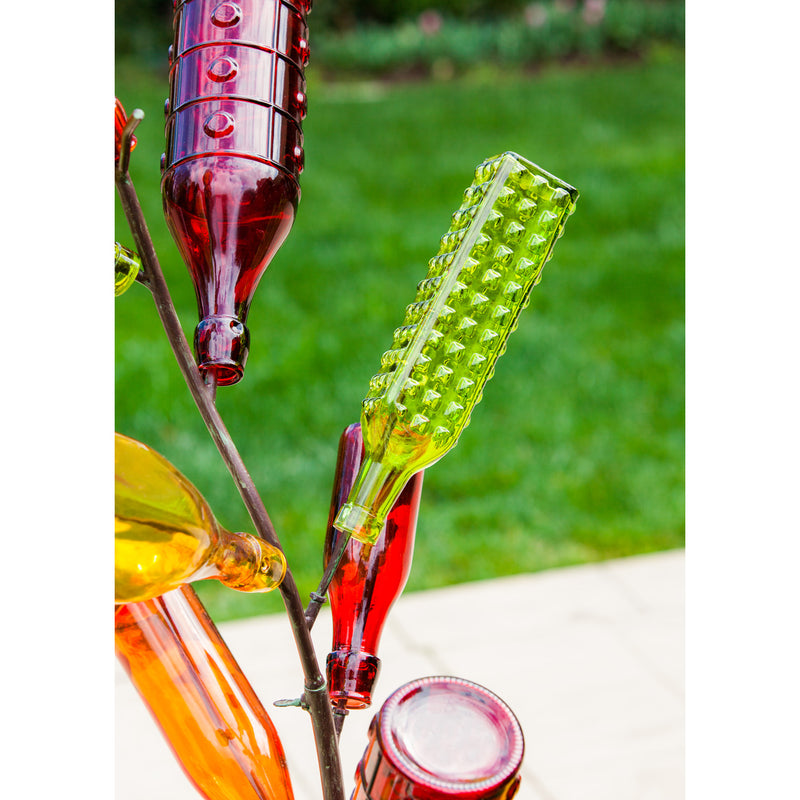 Decorate Your Garden, Glass Bottle, set of 6,845518