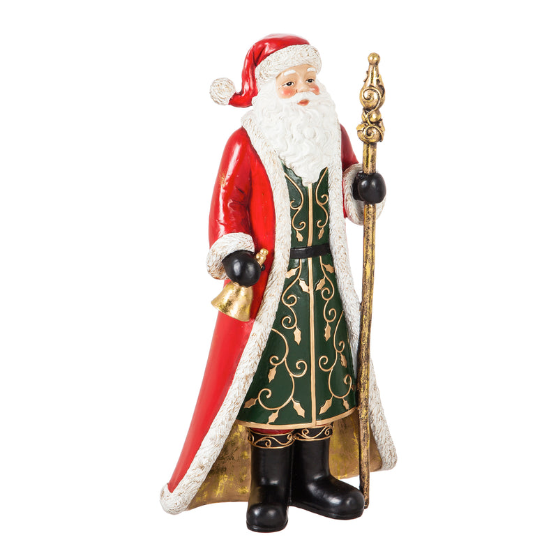 14.5" Traditional Santa Garden Statuary,84g3066