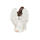 23"H Statement Kneeling Angel Garden Statuary, 13.59"x10.98"x17.01"inches