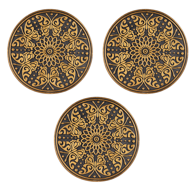 Circle of Butterflies recycled rubber stepping stone Set of 3,84g3813